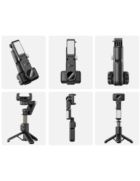 DEVIA PALO SELFIE ULTRA 1 FACE TRACKING IA / GIMBALL / MANDO