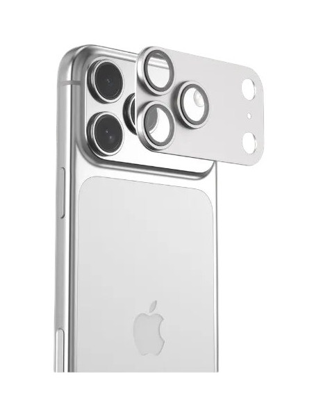 DEVIA PROTECTOR CAMARA IPHONE 18 PRO PLATA