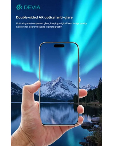DEVIA PROTECTOR CAMARA IPHONE 18 PRO PLATA