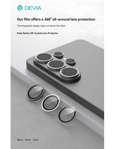 DEVIA PROTECTOR CAMARA SAMSUNG S26 ULTRA NEGRO