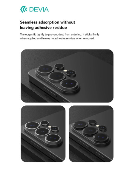 DEVIA PROTECTOR CAMARA SAMSUNG S26 ULTRA NEGRO