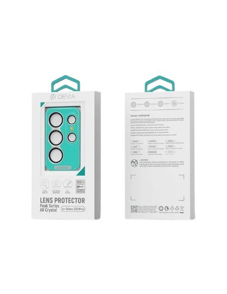 DEVIA PROTECTOR CAMARA SAMSUNG S26/S26 PLUS TRANSPARENTE