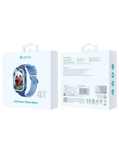 DEVIA SMARTWATCH KIDS1 4G AZUL