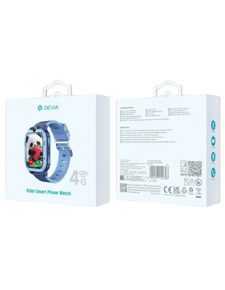 DEVIA SMARTWATCH KIDS1 4G AZUL