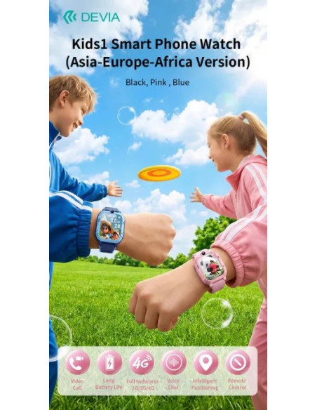 DEVIA SMARTWATCH KIDS1 4G AZUL
