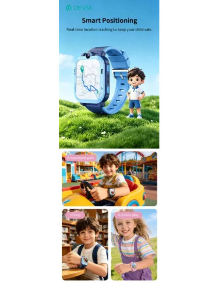 DEVIA SMARTWATCH KIDS1 4G AZUL