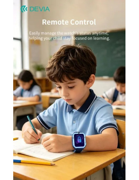 DEVIA SMARTWATCH KIDS1 4G NEGRO