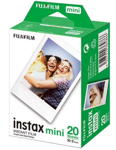 FUJIFILM PELICULA 20 FOTOS INSTANTANEAS INSTAX MINI