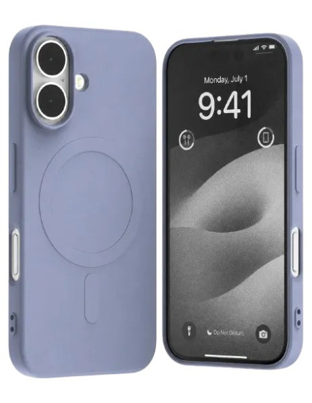 GOOSPERY CARCASA SILICONA MAGSAFE IPHONE 17  AZUL CIELO