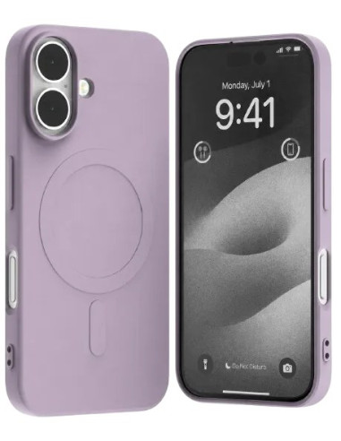 GOOSPERY CARCASA SILICONA MAGSAFE IPHONE 17  LILA