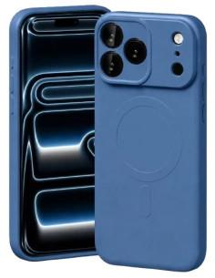 GOOSPERY CARCASA SILICONA MAGSAFE IPHONE 18 PRO / 17 PRO AZUL