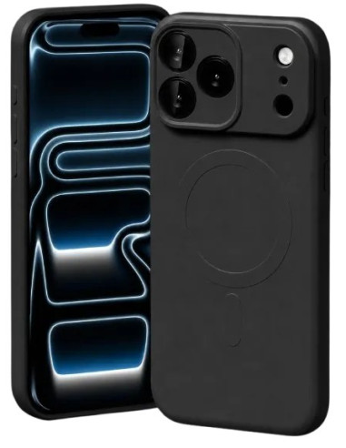 GOOSPERY CARCASA SILICONA MAGSAFE IPHONE 18 PRO / 17 PRO NEGRO