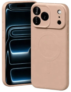 GOOSPERY CARCASA SILICONA MAGSAFE IPHONE 18 PRO / 17 PRO ORO ROSA