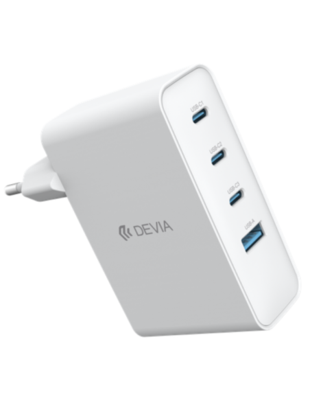 DEVIA CARGADOR EXTREME 100W/ 3C/ 1A GAN
