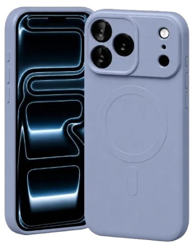 GOOSPERY CARCASA SILICONA MAGSAFE IPHONE 18 PRO MAX / 17 PRO MAX AZUL GLACIAL