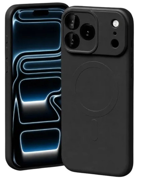 GOOSPERY CARCASA SILICONA MAGSAFE IPHONE 18 PRO MAX / 17 PRO MAX NEGRO