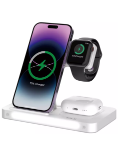 DEVIA CARGADOR INDUCCION APPLE WATCH/MOVIL/AIRPODS 3 EN 1