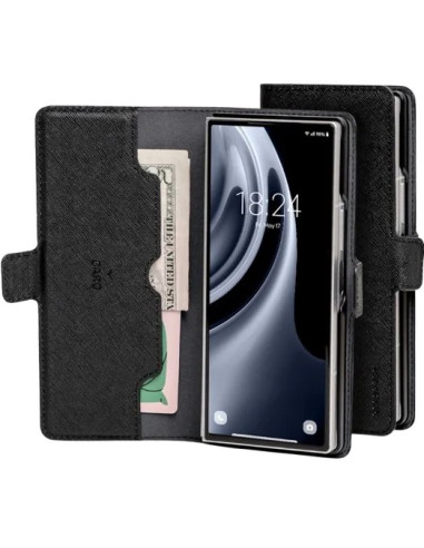 GOOSPERY FUNDA PREMIUM DIARY Z FOLD 8 ULTRA NEGRO