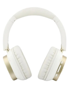 GUESS AURICULAR BLUETOOTH ENC RECTANGLE BLANCO/DORADO 2