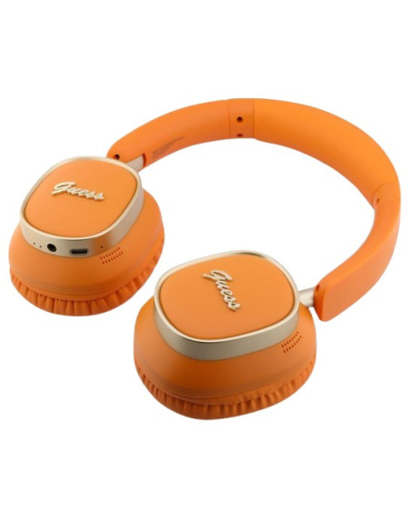 GUESS AURICULAR BLUETOOTH ENC RECTANGLE NARANJA/DORADO