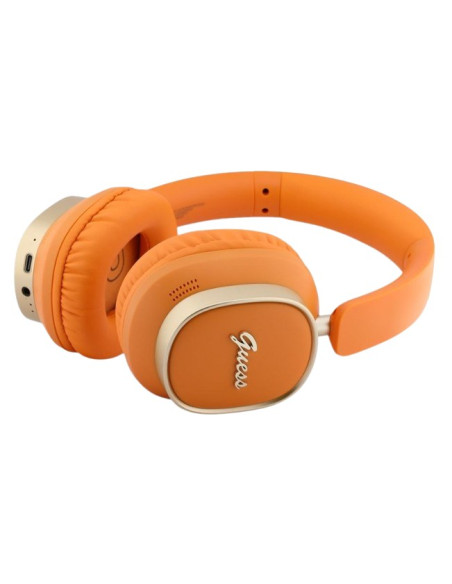 GUESS AURICULAR BLUETOOTH ENC RECTANGLE NARANJA/DORADO