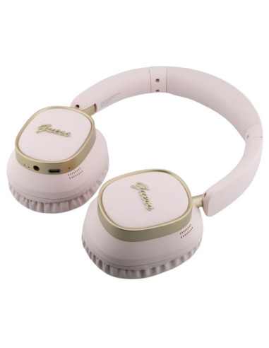 GUESS AURICULAR BLUETOOTH ENC RECTANGLE ROSA/DORADO