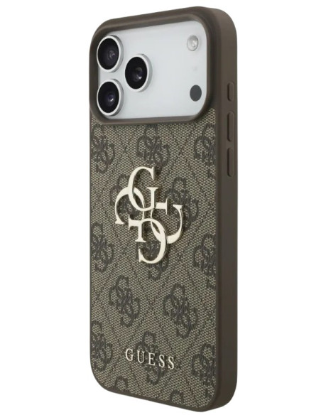 GUESS CARCASA 4G IPHONE 17 PRO MARRON