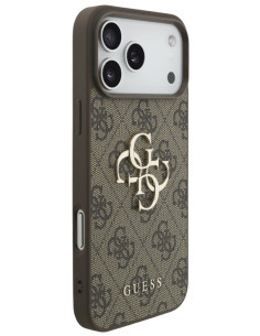 GUESS CARCASA 4G IPHONE 17 PRO MARRON 2