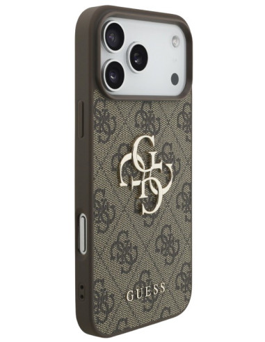 GUESS CARCASA 4G IPHONE 17 PRO MARRON