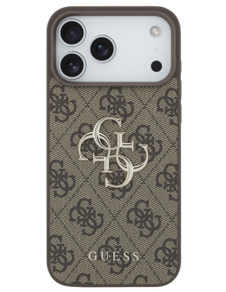 GUESS CARCASA 4G IPHONE 17 PRO MARRON