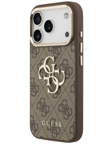 GUESS CARCASA 4G IPHONE 17 PRO MARRON