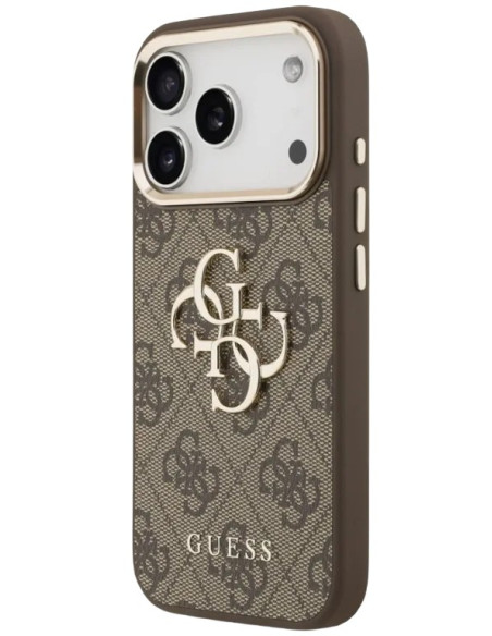 GUESS CARCASA 4G IPHONE 17 PRO MARRON