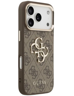 GUESS CARCASA 4G IPHONE 17 PRO MARRON 2