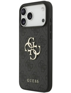 GUESS CARCASA 4G IPHONE 17 PRO MAX GRIS