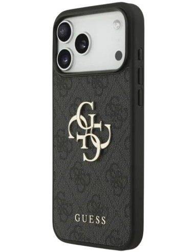 GUESS CARCASA 4G IPHONE 17 PRO MAX GRIS