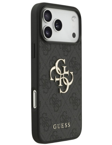GUESS CARCASA 4G IPHONE 17 PRO MAX GRIS