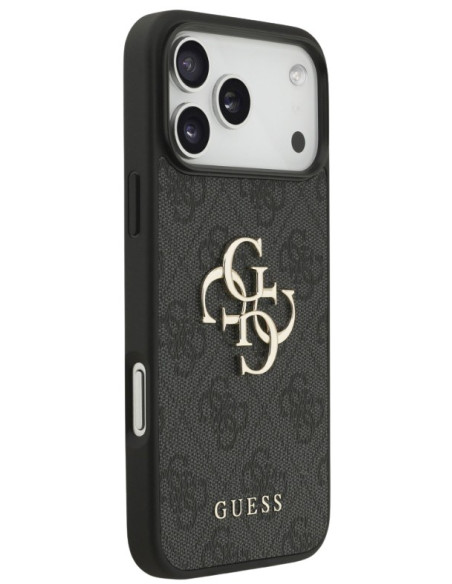 GUESS CARCASA 4G IPHONE 17 PRO MAX GRIS