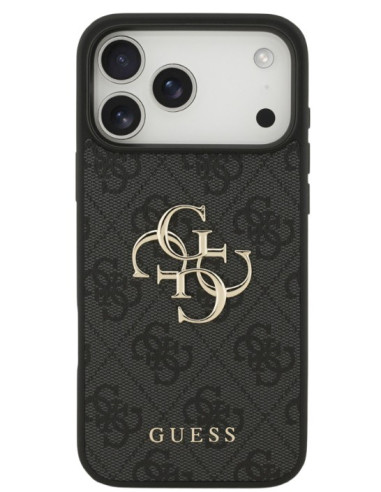 GUESS CARCASA 4G IPHONE 17 PRO MAX GRIS