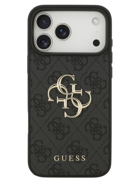 GUESS CARCASA 4G IPHONE 17 PRO MAX GRIS