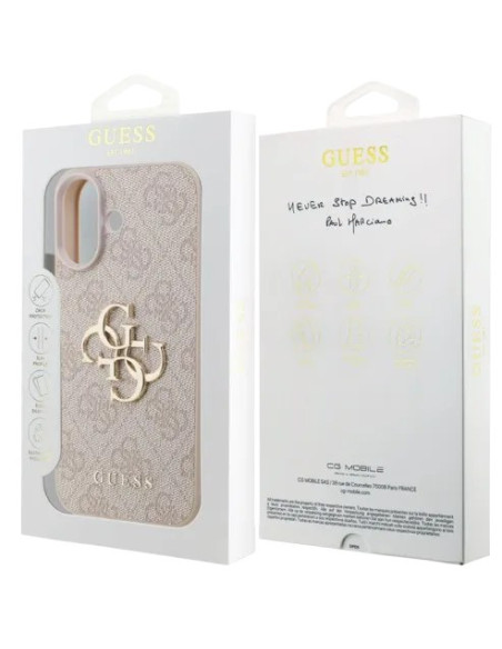 GUESS CARCASA 4G IPHONE 17 ROSA