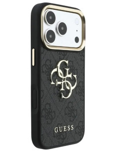 GUESS CARCASA 4G IPHONE 18 PRO MAX/17 PRO MAX GRIS 2