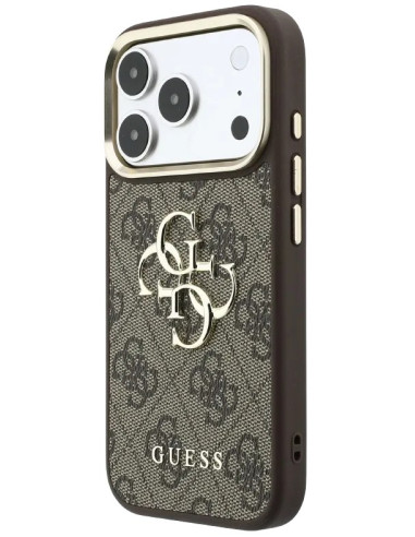 GUESS CARCASA 4G IPHONE 18 PRO MAX/17 PRO MAX MARRON