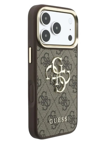GUESS CARCASA 4G IPHONE 18 PRO MAX/17 PRO MAX MARRON