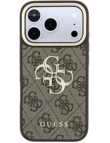 GUESS CARCASA 4G IPHONE 18 PRO MAX/17 PRO MAX MARRON