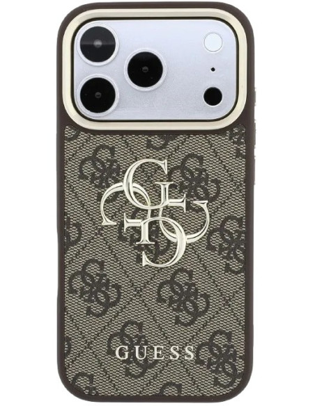 GUESS CARCASA 4G IPHONE 18 PRO MAX/17 PRO MAX MARRON
