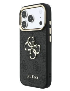 GUESS CARCASA 4G IPHONE 18 PRO/17 PRO GRIS