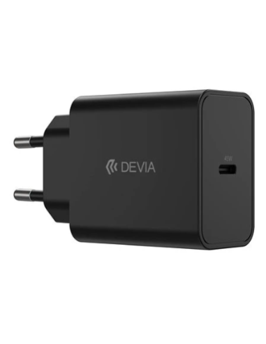 DEVIA CARGADOR ROCKET TIPO C PD 45W NEGRO