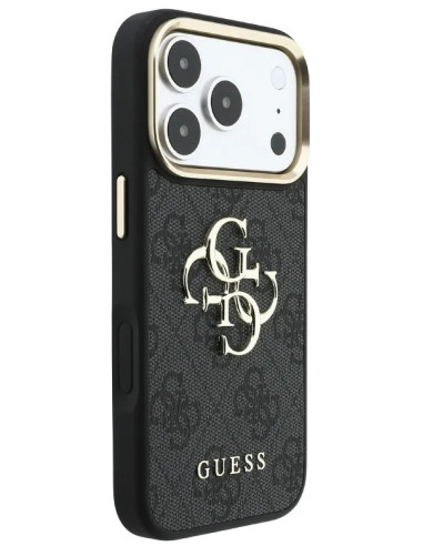 GUESS CARCASA 4G IPHONE 18 PRO/17 PRO GRIS
