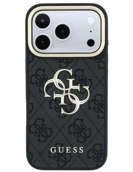 GUESS CARCASA 4G IPHONE 18 PRO/17 PRO GRIS