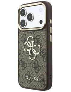 GUESS CARCASA 4G IPHONE 18 PRO/17 PRO MARRON